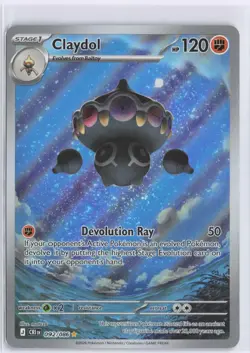 Claydol 092/086 Illustration Rare ME04: Chaos Rising Pokemon NM - Image 1