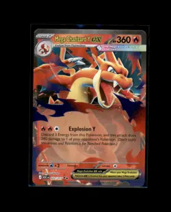Mega Charizard Y ex 022/217 Double Rare Ascended Heroes Pokemon - Image 1