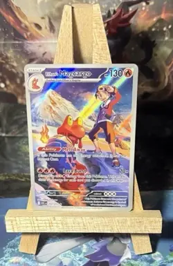 Ethan's Magcargo Illustration Rare Holo 222/217 Ascended Heroes English - Image 1