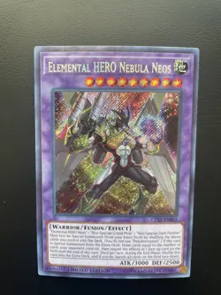 Yugioh Elemental HERO Nebula Neos CT15-EN001 Limited Edition Secret Rare NM/LP - Image 1