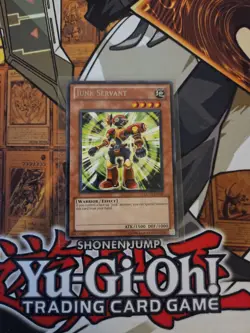 YUGIOH JUNK SERVANT EXVC-EN001 RARE UNLIMITED ED VLP - Image 1