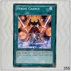 Heroic Chance - REDU-EN053 - Common 1st Edition Yugioh - Image 1