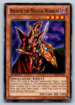 Breaker the Magical Warrior YSYR-EN015 Starter Deck: Yugi Reloaded Yu-Gi-Oh - Image 1