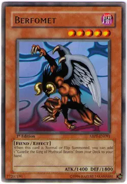 Berfomet - ABPF-EN091 - Rare - Unlimited Edition - Lightly Played - Image 1