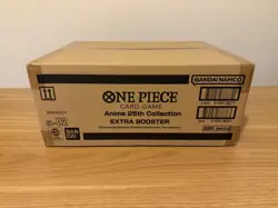 One Piece EB-02 Anime 25th Collection Booster Box Case English - Factory Sealed - Image 1