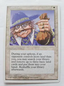 MTG 1995 "Land Tax" LP - Image 1