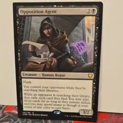 Magic: The Gathering Opposition Agent Creature Black Rare Commander Legends 141… - Image 1