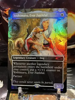 MTG | Yoshimaru, Ever Faithful (0794)✨FOIL✨ [Secret Lair Cats & Dogs] - Image 1