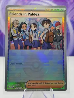 Friends in Paldea (Poke Ball Pattern) 109/131 Prismatic Evolutions Pokemon NM - Image 1