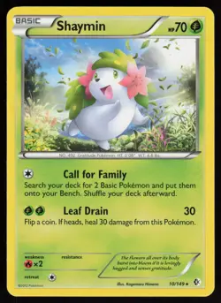 Shaymin 10/149 Boundaries Crossed Kagemaru Himeno Art Pokemon TCG Card - Image 1