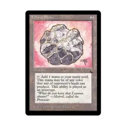 WOTC MtG The Dark Fellwar Stone (U) EX - Image 1