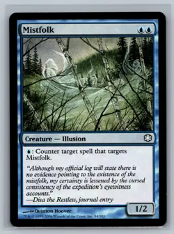 Magic MTG Coldsnap Theme Deck Reprints Mistfolk #84/383 TCG CCG - Image 1