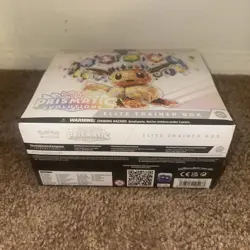 Pokemon Prismatic Evolutions Elite Trainer Box ETB - New Sealed & In-hand #3 - Image 5