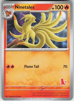 Ninetales Unconfirmed My First Battle Pokemon Near Mint - Image 1