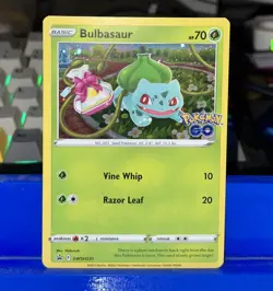 Bulbasaur Pokemon GO Promo SWSH231 Holo NM Pokemon TCG - Image 1
