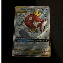 Pokemon Magikarp & Wailord GX TAG TEAM Full Art 161/181 Holo EN - Image 1