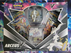 Pokemon TCG Arceus V Figure Collection Box Sealed Cosmic Eclipse Pack - Image 1