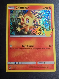 Chimchar 012/025 NM McDonald's 25th Anniversary Promos Promo Pokemon Holo - Image 1
