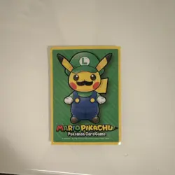 *RARE Authentic Pokemon Luigi Pikachu 296/XY-P XY-P Promo card - Image 2