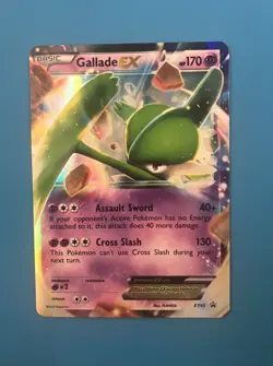 Gallade EX XY45 XY Promos LP Holo Ultra Rare Pokemon TCG Card - Image 1