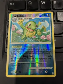 Politoed 12/146 Legends Awakened Reverse Holo Rare Pokemon TCG MP-HP - Image 1