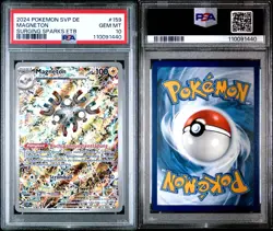 2024 Pokemon Black Star Promo Magneton PSA 10 Gem Mint #159 Deutsch... - Image 1