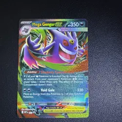 Pokemon TCG Mega Gengar EX 073 Black Star Promo Mega Moonlit Tin - Image 1