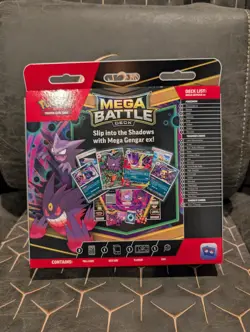 Pokemon TCG Mega Battle Deck Mega Gengar ex 60-Card Foil Deck English 6+ MPN - Image 2