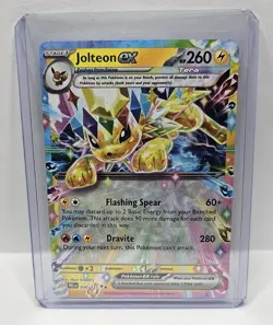 Jolteon ex 030/131 Holo Double Rare Prismatic Evolutions Pokemon NM/M - Image 1