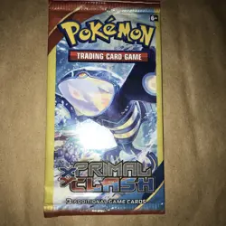 2015 POKEMON XY PRIMAL CLASH 3 Card Mini Booster New + 12 random cards - Image 1