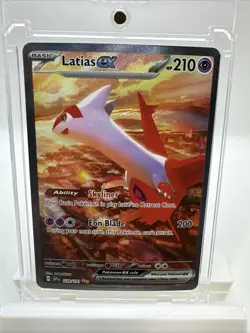 Latias ex 239/191 Sv08: Surging Sparks Holo Pokemon Card SIR Clean🔥 - Image 1