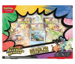 Pokemon TCG Ascended Heroes First Partner Deluxe Pin Collection Box Sealed New - Image 1