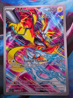 Pokemon Zeraora Stellar Crown 151/142 (NM/M) - Image 1