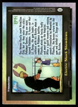 Pokemon Cards EP14 Electric Shock Showdown Topps Series 2 MP *7 - Image 2