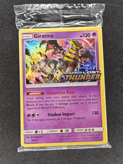 Giratina Lost Thunder Pre Release Deck SM151 Sun Moon Pokemon Card SEALED DECK - Image 1