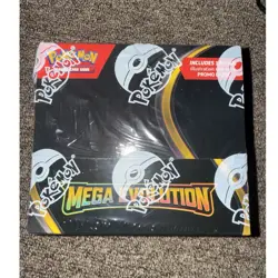 Pokemon Company Mega Evolution Pokemon TCG Sealed Box 101 Cards Promo Lucario - Image 1