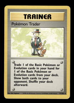 Pokemon TCG Base Set Pokemon Trader 77/102 - Image 1