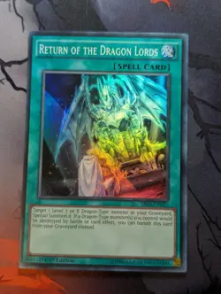 Return of the Dragon Lords - SR02-EN025 - Super Rare - 1st Edition - Yugioh NM - Image 1