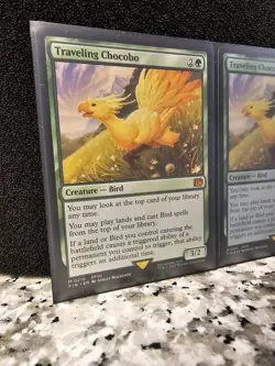 Final Fantasy MTG - Traveling Chocobo Lot Non-Foil & Foil Mythic (Near Mint) - Image 3