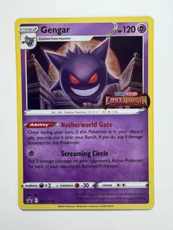 Pokemon Gengar -  (Prerelease) SWSH241 SWSH: Sword & Shield Promo + Comfey242 NM - Image 1