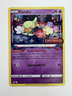Pokemon Gengar -  (Prerelease) SWSH241 SWSH: Sword & Shield Promo + Comfey242 NM - Image 11
