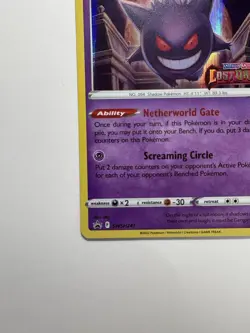 Pokemon Gengar -  (Prerelease) SWSH241 SWSH: Sword & Shield Promo + Comfey242 NM - Image 5