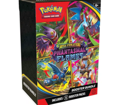 Pokemon Tcg Mega Evolutions Phantasmal Flames Booster Bundle Presale 11/14 - Image 1