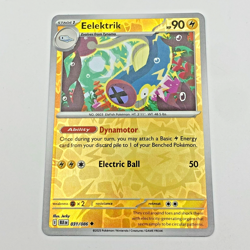 Eelektrik Pokemon Scarlet Violet Black Bolt Reverse Holo 031/086 - Image 1