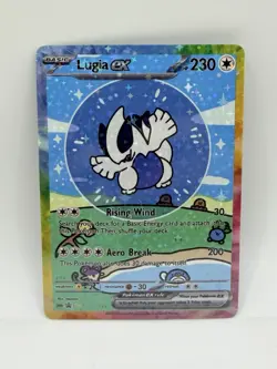 Pokemon Bubble Lugia Special Doujin Art Holo Card - Image 1