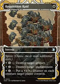 x4 Requisition Raid U MTG Secrets of Strixhaven: Mystical Archive M/NM, English - Image 1
