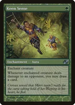 Magic The Gathering MTG KEEN SENSE Planar Chaos NM Near Mint - Image 1