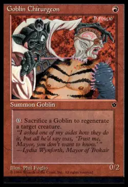 MTG - Goblin Chirurgeon (Foglio) Fallen Empires # - Lightly played - Image 1