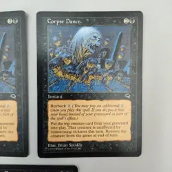 Set-3 MTG Corpse Dance 1997 Tempest 116 Rare MAGIC THE GATHERING SEE BG.6MS-3313 - Image 4