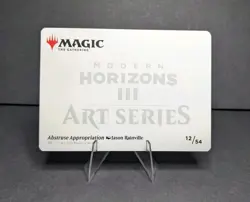 Gold Stamp Art Series ABSTRUSE APPROPRIATION mtg Modern Horizons 3 - Image 2